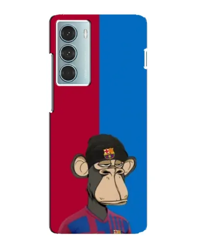 Чехол для Motorola MOTO G200 с картинкой «Bored Ape — фанат Барсы» Чехол для Motorola MOTO G200 с картинкой «Bored Ape — фанат Барсы»