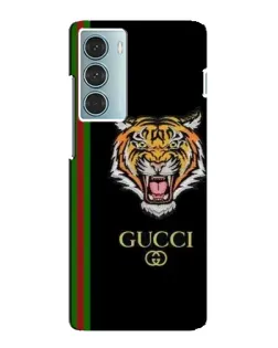 Чехол для Motorola MOTO G200 с картинкой «Тигр Gucci»