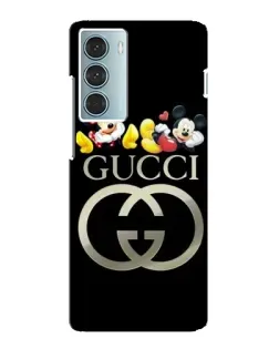 Чехол для Motorola MOTO G200 с картинкой «Gucci — герои Disney»