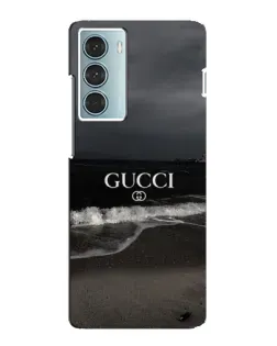 Чехол для Motorola MOTO G200 с картинкой «Gucci — морской прибой»