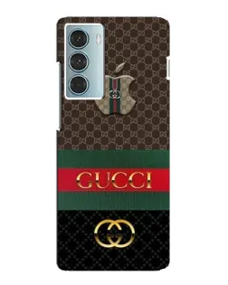 Чехол для Motorola MOTO G200 с картинкой «Gucci — брендированный десерт»