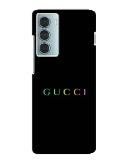 Чехол для Motorola MOTO G200 с картинкой «Gucci — неоновый минимализм»