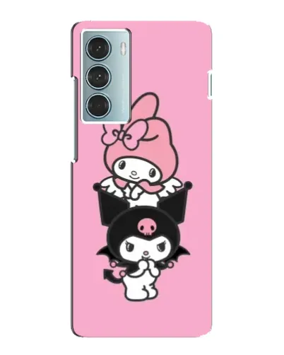Чехол для Motorola MOTO G200 с картинкой «My Melody и Kuromi» Чехол для Motorola MOTO G200 с картинкой «My Melody и Kuromi»