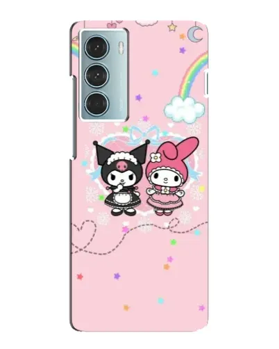Чехол для Motorola MOTO G200 с картинкой «My Melody и Kuromi» Чехол для Motorola MOTO G200 с картинкой «My Melody и Kuromi»