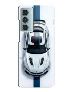 Чехол для Motorola MOTO G200 с картинкой «Вид сверху — BMW M»