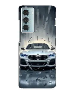 Чехол для Motorola MOTO G200 с картинкой «BMW в свете фар»