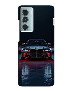 Чехол для Motorola MOTO G200 с картинкой «BMW на мокрой дороге»