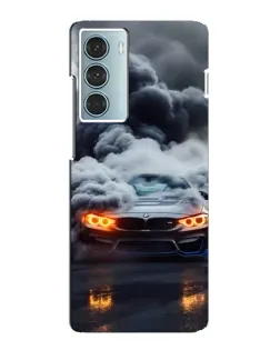 Чехол для Motorola MOTO G200 с картинкой «BMW в дыму»