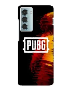 Чехол для Motorola MOTO G200 с картинкой «Яркий логотип PUBG»