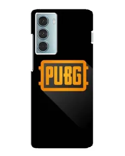 Чехол для Motorola MOTO G200 с картинкой «PUBG — рамка лого»