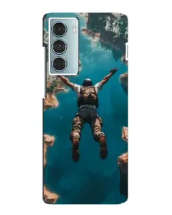 Чехол для Motorola MOTO G200 с картинкой «PUBG — свободное падение»