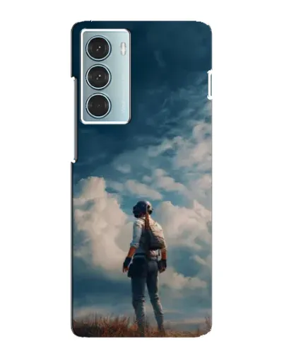 Чехол для Motorola MOTO G200 с картинкой «Герой PUBG на скале» Чехол для Motorola MOTO G200 с картинкой «Герой PUBG на скале»