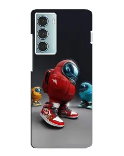 Чехол для Motorola MOTO G200 с картинкой «Among Us — 3D стиль»
