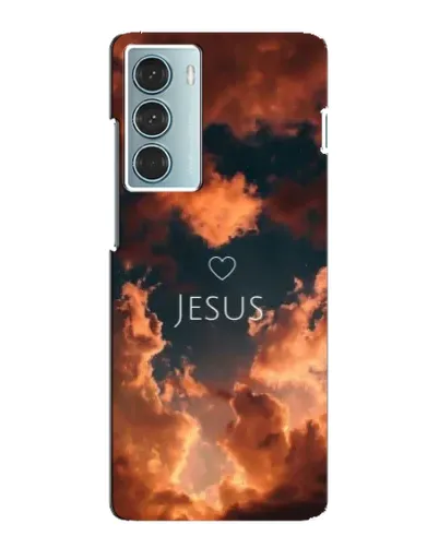 Чехол для Motorola MOTO G200 с картинкой «Сияние Имени Jesus»