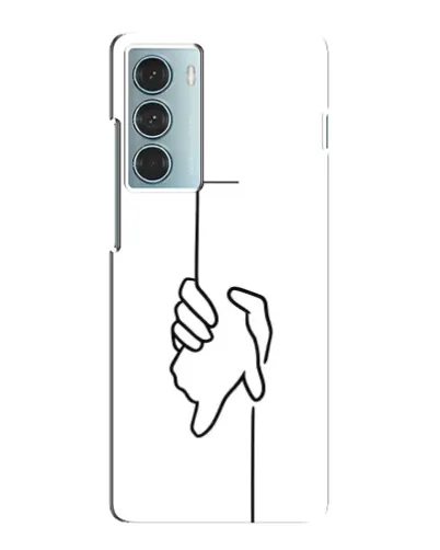 Чехол для Motorola MOTO G200 с картинкой «Рука держит»