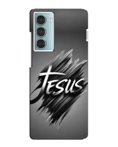 Чехол для Motorola MOTO G200 с картинкой «Надпись Jesus Graffiti»