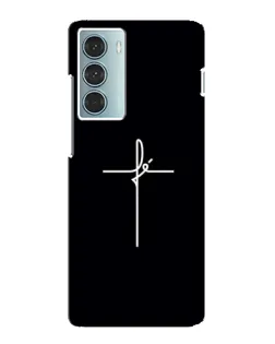 Чехол для Motorola MOTO G200 с картинкой «Тонкий крест»