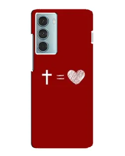 Чехол для Motorola MOTO G200 с картинкой «Уравнение любви»