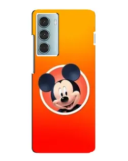 Чехол для Motorola MOTO G200 с картинкой «Mickey в круге»