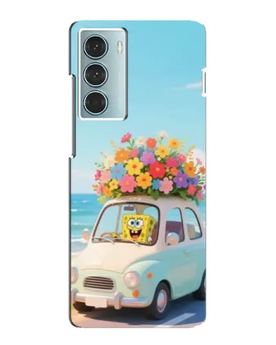Чехол для Motorola MOTO G200 с картинкой «Автомобильное путешествие»
