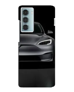 Чехол для Motorola MOTO G200 с картинкой «Tesla Model S Look»