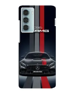 Чехол для Motorola MOTO G200 с картинкой «Mercedes — белый карбон»