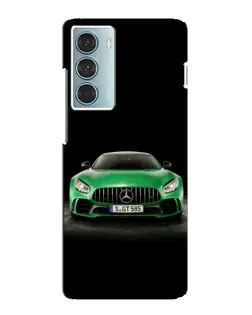Чехол для Motorola MOTO G200 с картинкой «Mercedes — неоновый лого»