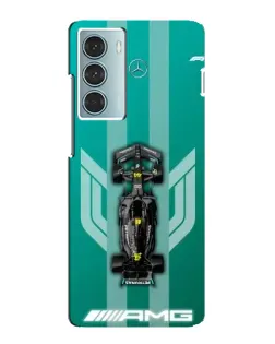 Чехол для Motorola MOTO G200 с картинкой «Mercedes AMG Petronas»