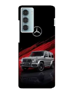 Чехол для Motorola MOTO G200 с картинкой «Mercedes G-Class красный»