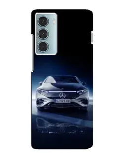 Чехол для Motorola MOTO G200 с картинкой «Ночной Mercedes EQ»