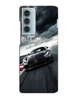 Чехол для Motorola MOTO G200 с картинкой «Гоночный Mercedes AMG»