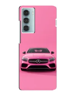 Чохол для Motorola MOTO G200 з картинкою «Рожевий Mercedes AMG»