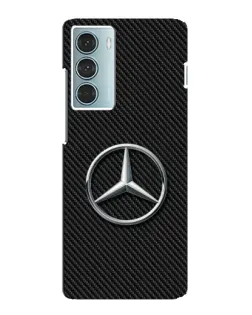 Чохол для Motorola MOTO G200 з картинкою «Карбоновий Mercedes стиль»