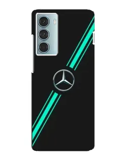 Чохол для Motorola MOTO G200 з картинкою «Спортивні лінії Mercedes»