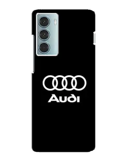 Чехол для Motorola MOTO G200 с картинкой «Классическое лого Audi»