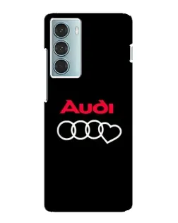 Чехол для Motorola MOTO G200 с картинкой «Логотип Audi Heart»