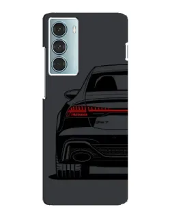 Чехол для Motorola MOTO G200 с картинкой «Задняя часть Audi — арт»