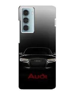 Чехол для Motorola MOTO G200 с картинкой «Audi — градиентный контур»