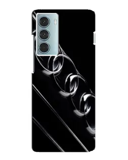 Чехол для Motorola MOTO G200 с картинкой «Audi — абстрактные кольца»
