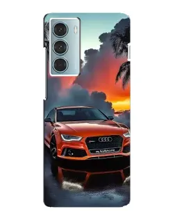 Чехол для Motorola MOTO G200 с картинкой «Audi — закат»