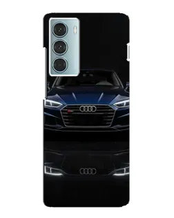 Чехол для Motorola MOTO G200 с картинкой «Audi — ночное отражение»