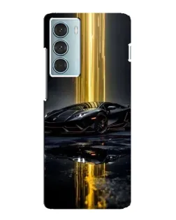 Чехол для Motorola MOTO G200 с картинкой «Ночной Lamborghini драйв»