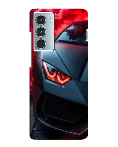 Чехол для Motorola MOTO G200 с картинкой «Lamborghini красное сияние»