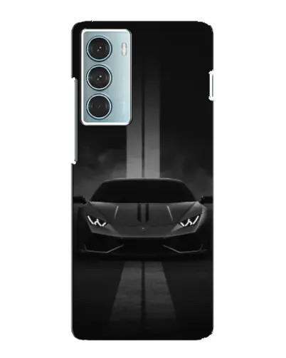 Чехол для Motorola MOTO G200 с картинкой «Lamborghini симметрия дорог»