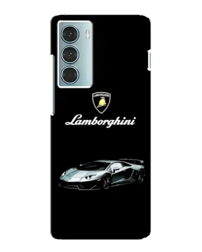 Чехол для Motorola MOTO G200 с картинкой «Логотип Lamborghini классика»