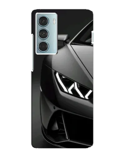 Чехол для Motorola MOTO G200 с картинкой «Lamborghini фары детализация»