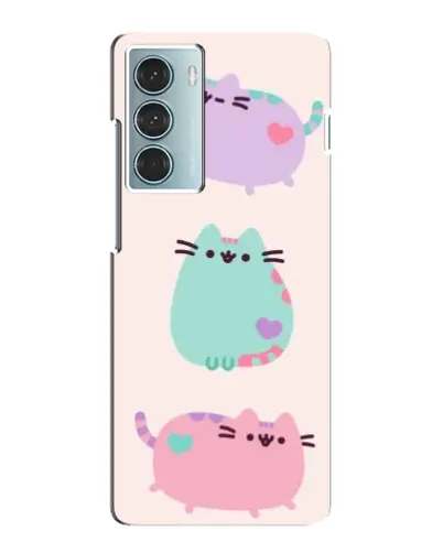 Чехол для Motorola MOTO G200 с картинкой «Pusheen трио» Чехол для Motorola MOTO G200 с картинкой «Pusheen трио»