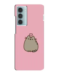 Чехол для Motorola MOTO G200 с картинкой «Pusheen сердце»