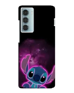 Чехол для Motorola MOTO G200 с картинкой «Неоновый Stitch»
