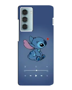 Чехол для Motorola MOTO G200 с картинкой «Музыкальный Stitch»